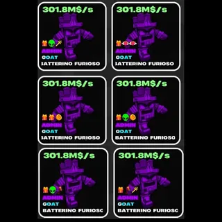 6x ADMIN BATTERINO FURIOSO