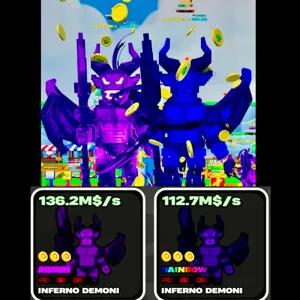 2x HUGE INFERNO DEMONI