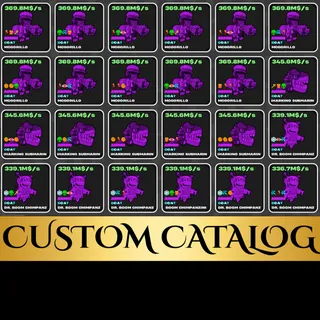 HIGH M/S Custom Catalog