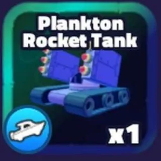 Plankton Rocket Tank Vehicle