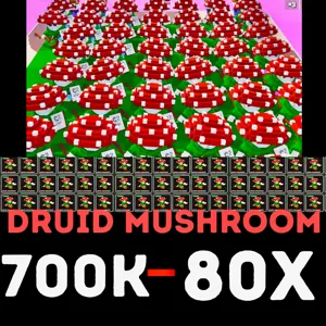 80x DRUID MUSHROOM