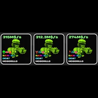 RAINBOW MCGORILLA X3