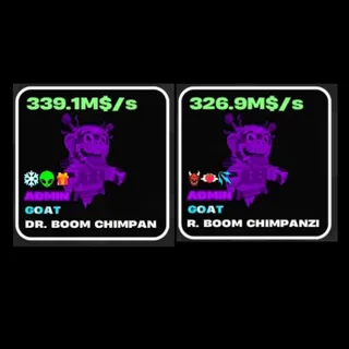 ADMIN DR.BOOM CHIMPANZINI