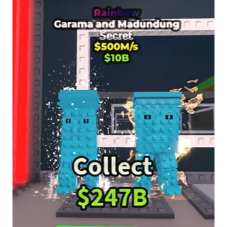 Rainbow Garama And Madundung 500m/s