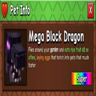 Mega Black Dragon