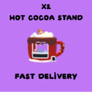 x2 Hot Cocoa Stand