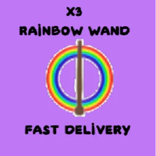 x3 Rainbow Wand