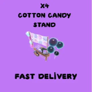 x4 Cotton Candy Stand