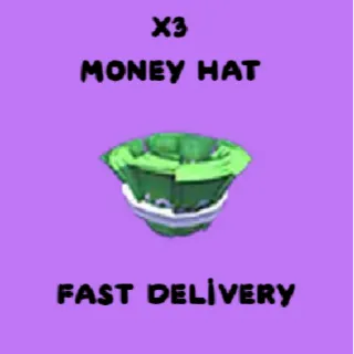 x3 Money Hat