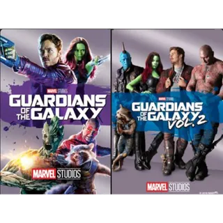 Guardians of the Galaxy + Guardians of the Galaxy VOL. 2 HD MOVIESANYWHERE