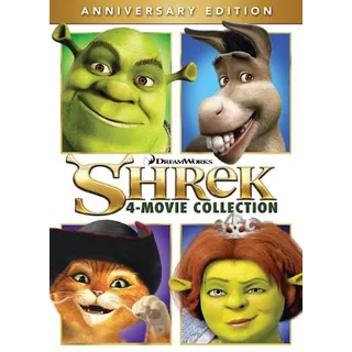 Shrek Four Movie Collection HD MOVIESANYWHERE 