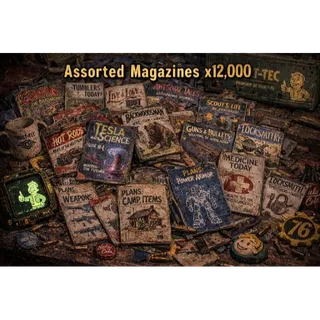 12,000 Assorted Magazine