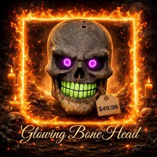 Glowing Bone Head ON SALE