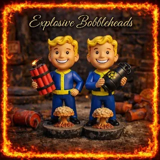 1k Explosive Bobbleheads