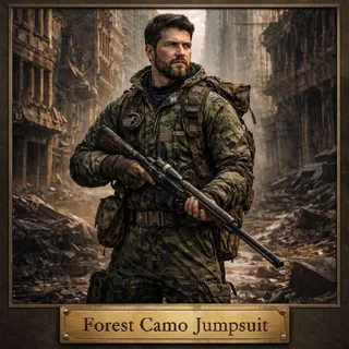Forest Camo Jumpsuit
