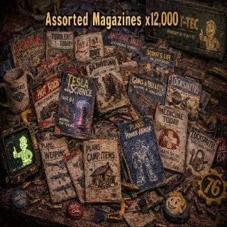 12,000 Assorted Magazine