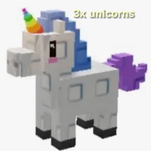3x Unicorn GAG2