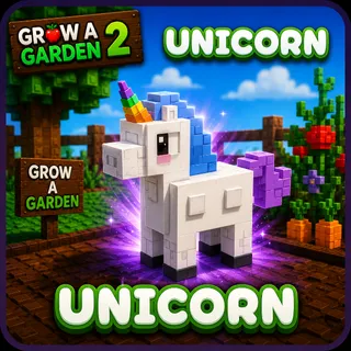 UNICORN GROW A GARDEN 2