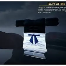 TOJI ATTIRE- ATTACK ON TITAN REVOLUTION AOTR