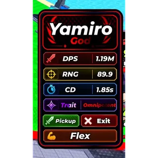 YAMIRO DEFEND UR BASE WITH ANIME | 1.19M DPS (STRONGEST UNIT RN)