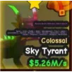 CATCH AND TAME  - SKY TYRANT 5m