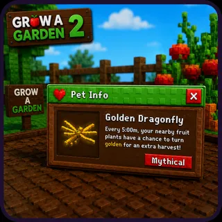 Dragon fly grow a garden 2
