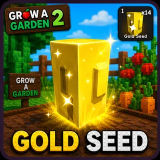 Gold seed 100X GROW A GARDEN 2