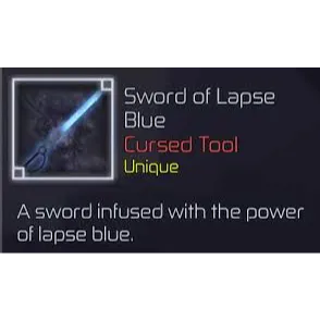 Jujutsu Infinite - Sword of Reversal Red