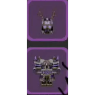 Purple Valhalla mage set NO WEAPON (Level 186) | Dungeon Quest Reborn