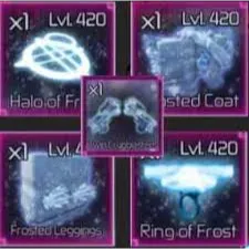 Frost Set with twin cryoblaster | Jujutsu Infinite Winter