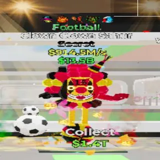 Fortnite Steal The Brainrot Football Clown Clown Sahur