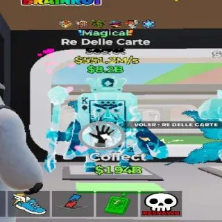 Fortnite Steal The Brainrot Magical Re Delle Carte