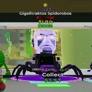 Fortnite Steal The Brainrot Gigalitraktos Spidorobos