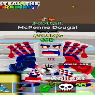 Fortnite Steal The Brainrot Football McPenne Dougal