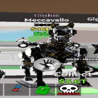 Fortnite Steal The Brainrot Gothic Meccavallo