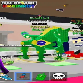 Fortnite Steal The Brainrot Football Meccavalo
