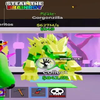 Fortnite steal the brainrot Gorgonzilla