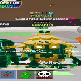 Fortnite Steal The Brainrot Football Capanna Distrutorre