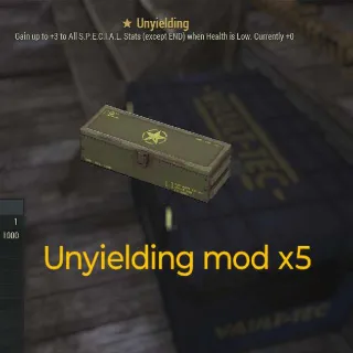 Unyielding Mod X5