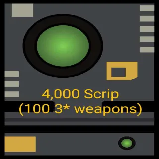 4,000 Scrip (Weapons)