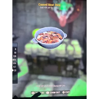 100 Canned Meat Stew XP