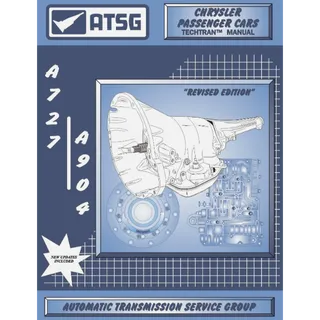Torqueflite A727 A904 ATSG Rebuild Manual 727 904 Transmission Service Overhaul