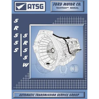 Ford 5R55S 5R55W ATSG Rebuild Manual Transmission Service Overhaul Book Techtran