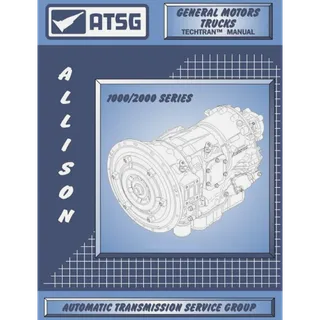 Allison 1000 / 2000 Transmission Repair Manual 2000 - Current
