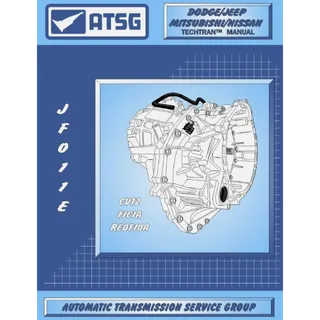 ATSG JF011E Rebuild Manual Book Jatco CVT2 F1C1A RE0F10A Transmission Overhaul