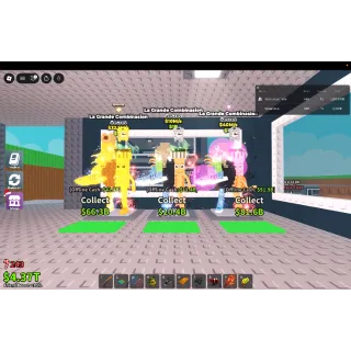 3X LA GRANDE COMBINATION DIFFRENT TRAITS AND MUTATIONS 82.5M/S INTOTAL STEAL A BRAIN ROT