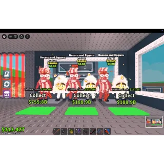 3X BACURU AND EGGURU FAST AND CHEAP STEAL A BRAIN ROT 