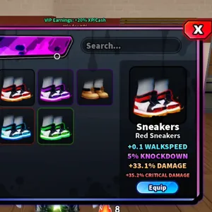 Red Sneakers fias