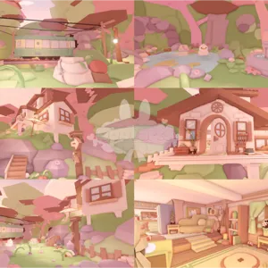 cute adopt me house