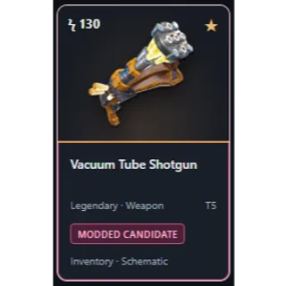 Modded Vaccuum Tube Shotgun